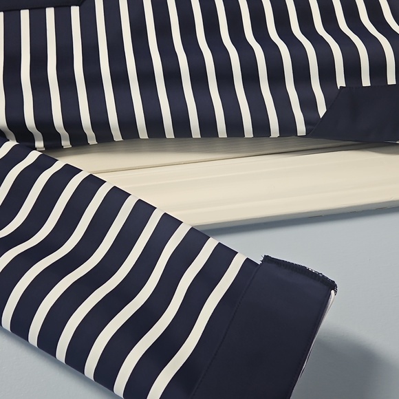 Jude Connally 3/4 Sleeve Timeless Tunic: Navy And White Stripe: Size- XS - Picture 5 of 16